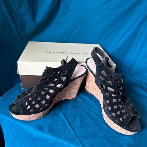 Franco Sarto Sandal Wedges - Picture 1 of 2